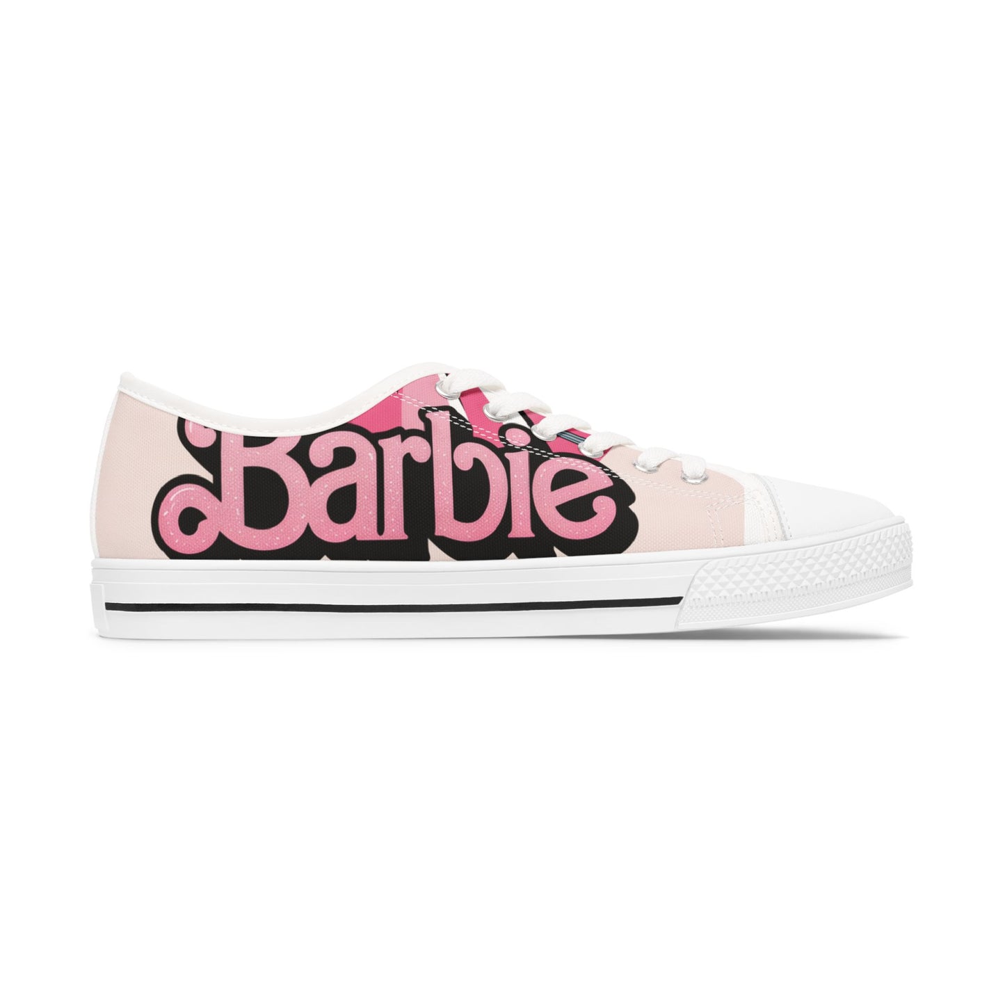 Barbie-Inspired Low Top Sneakers for Women