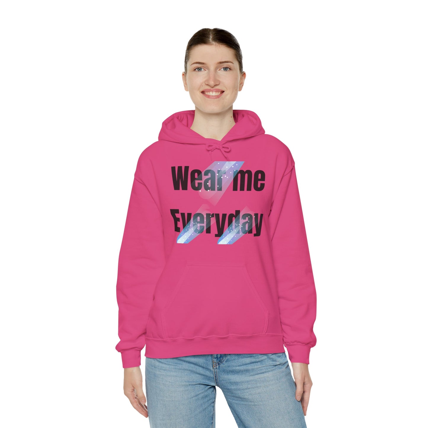 Everyday Wear Unisex Hooded Sweatshirt, Cozy Pullover