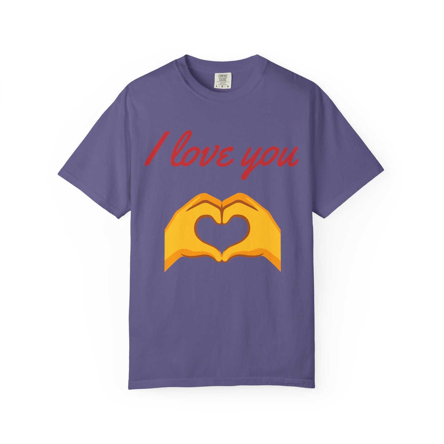 I Love You Hand Heart Unisex T-Shirt, Casual Love Tee, Gift for Him or Her, Anniversary or Valentine's Day Outfit, Cute Couples Shirt, [...]