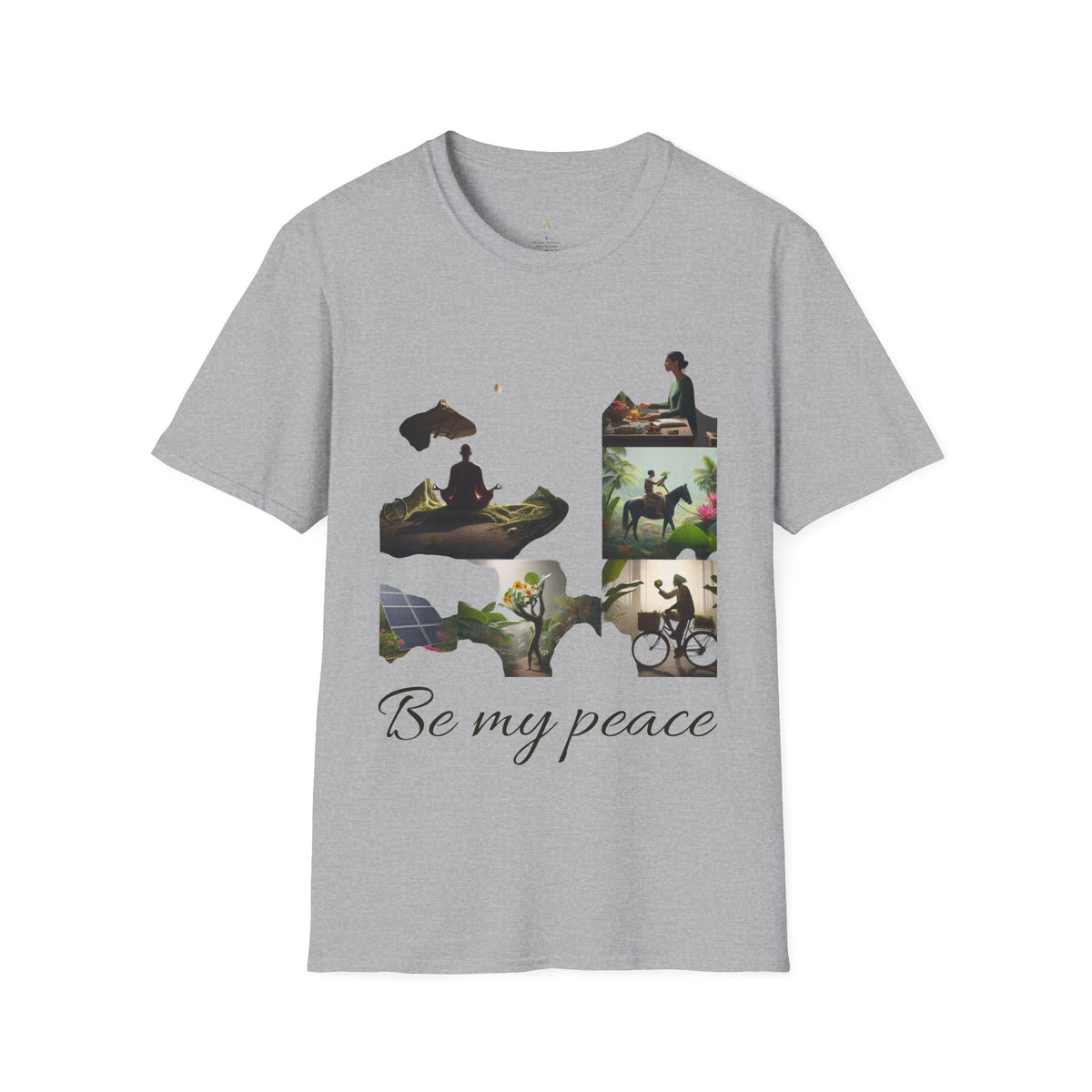 Be My Peace T-Shirt — Calming Nature & Mindfulness Graphic Tee