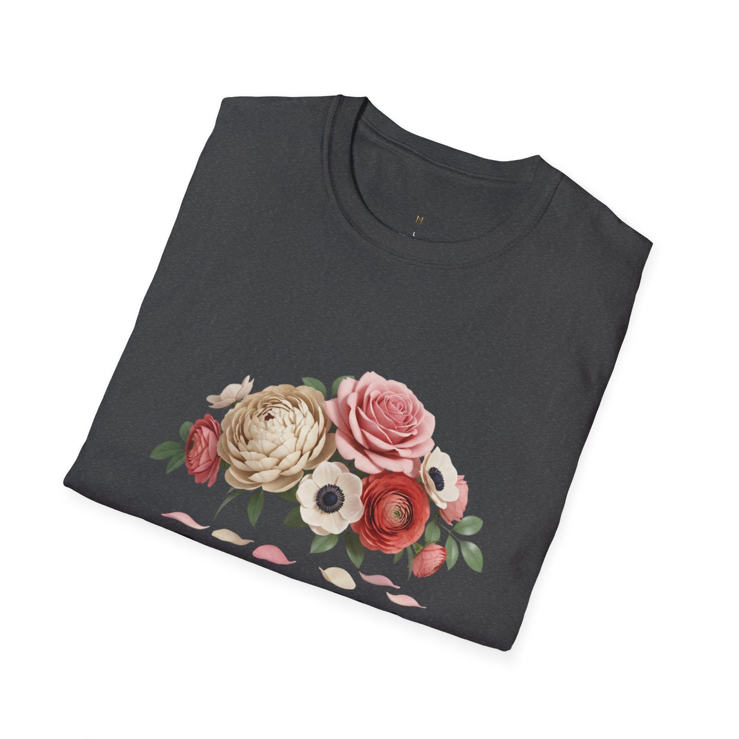 Floral "Pretty Girl" T-Shirt — Prettier with Flowers Casual Tee
