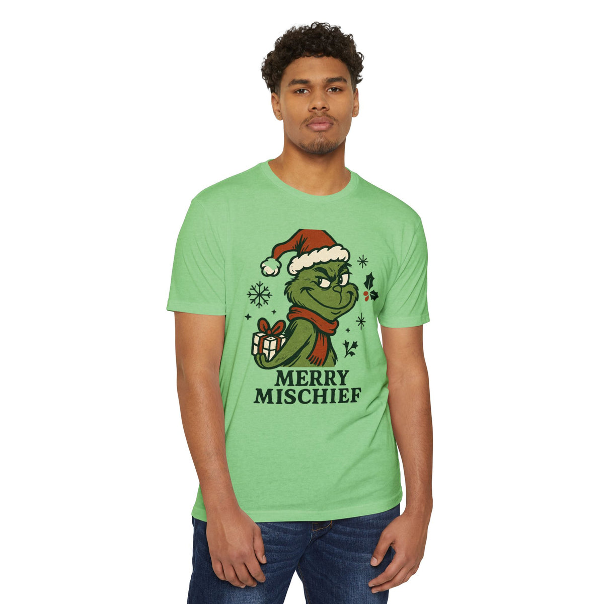 Grinch 'Merry Mischief' Christmas T-Shirt