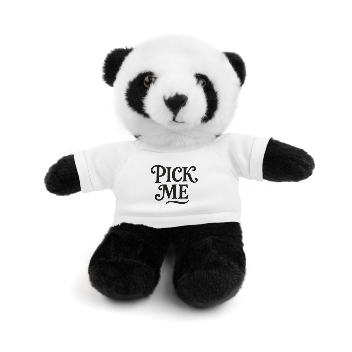 Pick Me Plush Bear with Tee — Cute Stuffed Animal Gift