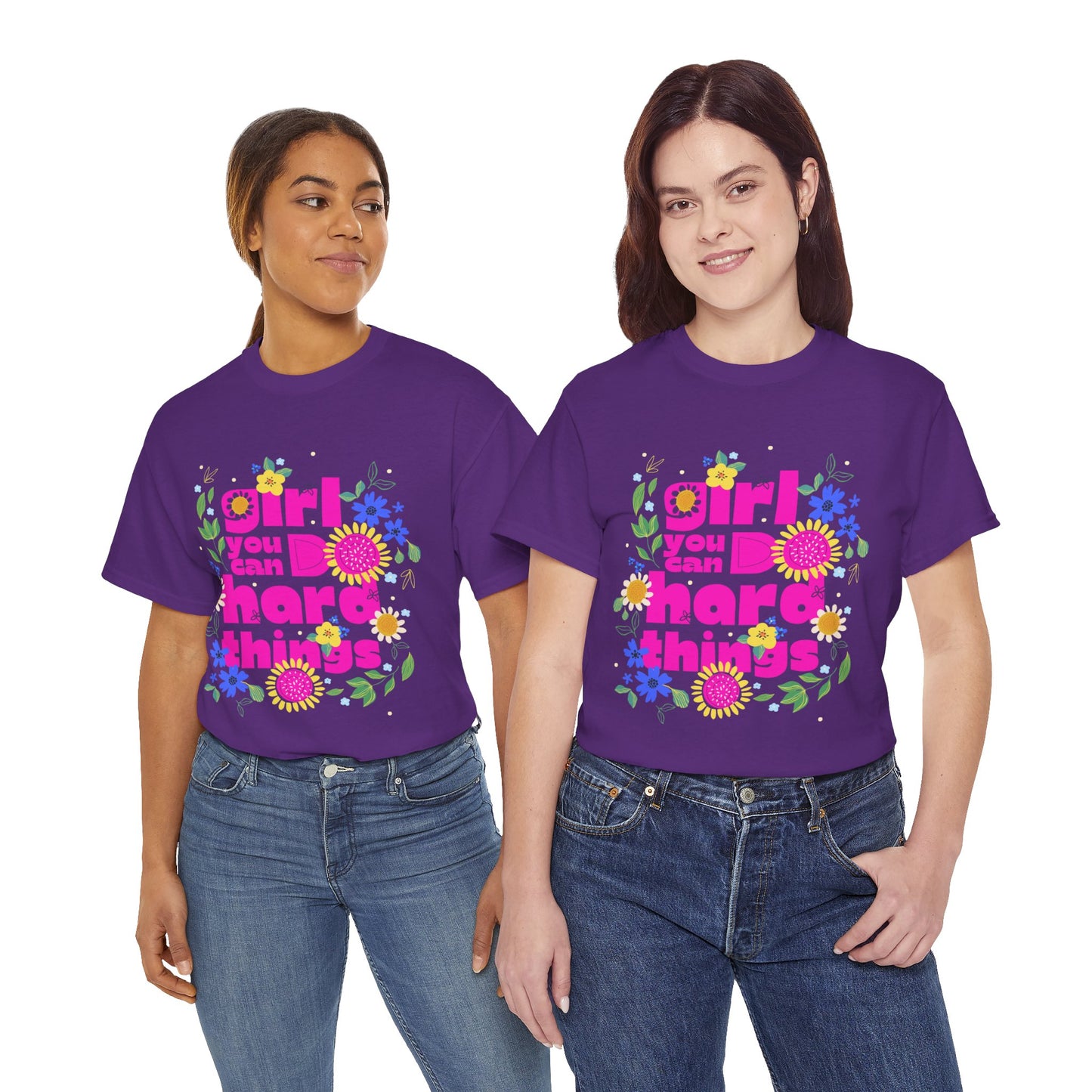 Girl You Can Do Hard Things Tee