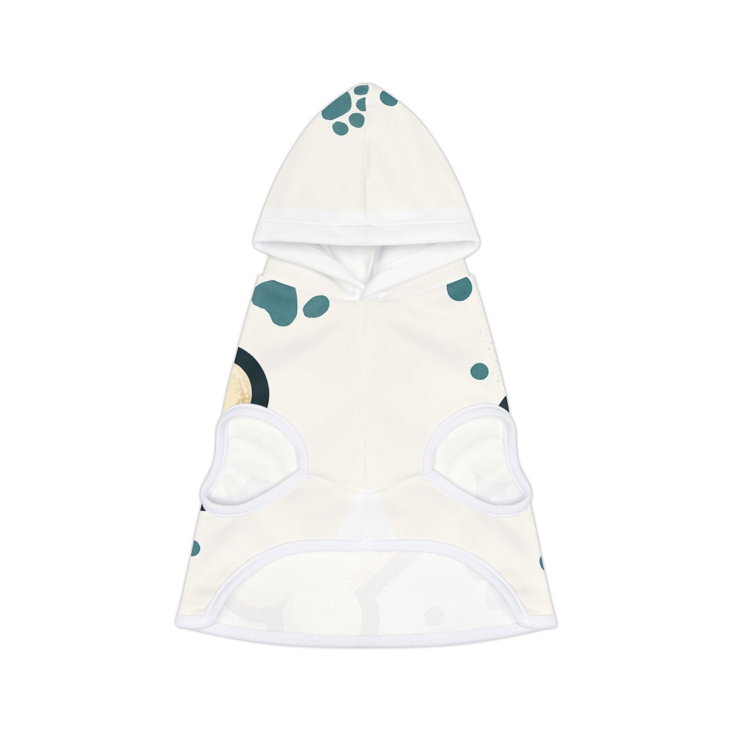Dog Hoodie — Playful Bones & Paw Print Pet Hoodie