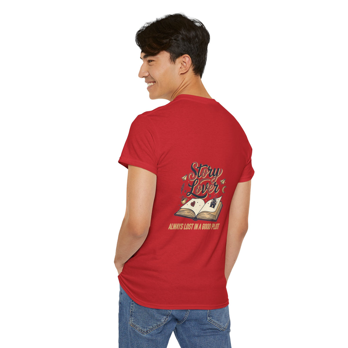 Love Story T-Shirt — 'Love Story' Floral Heart Romance Tee