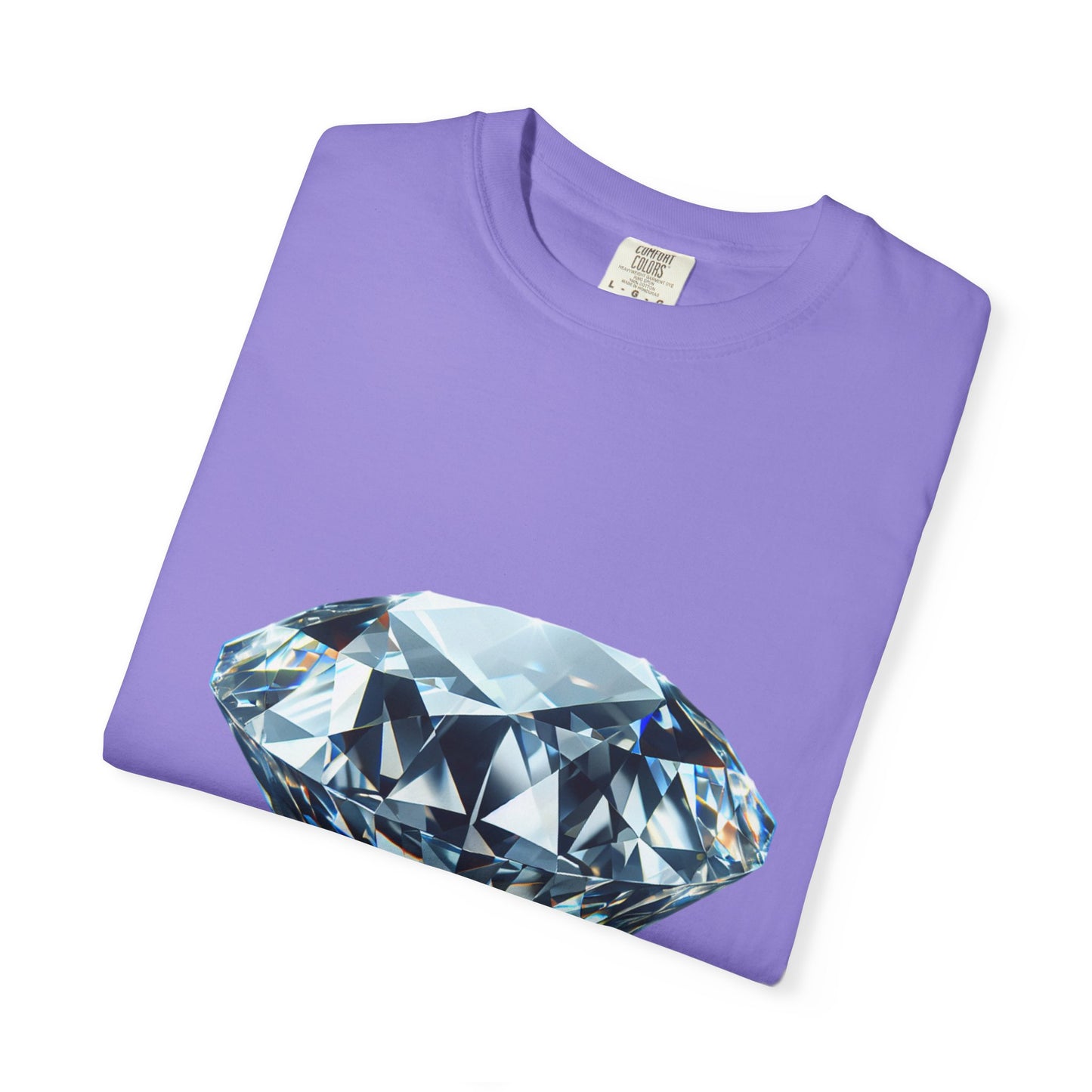 Sparkling Diamond Unisex T-Shirt, Trendy Graphic Tee for Casual Wear, Gift for Birthdays, Parties, Holidays, Fashionable Everyday Style