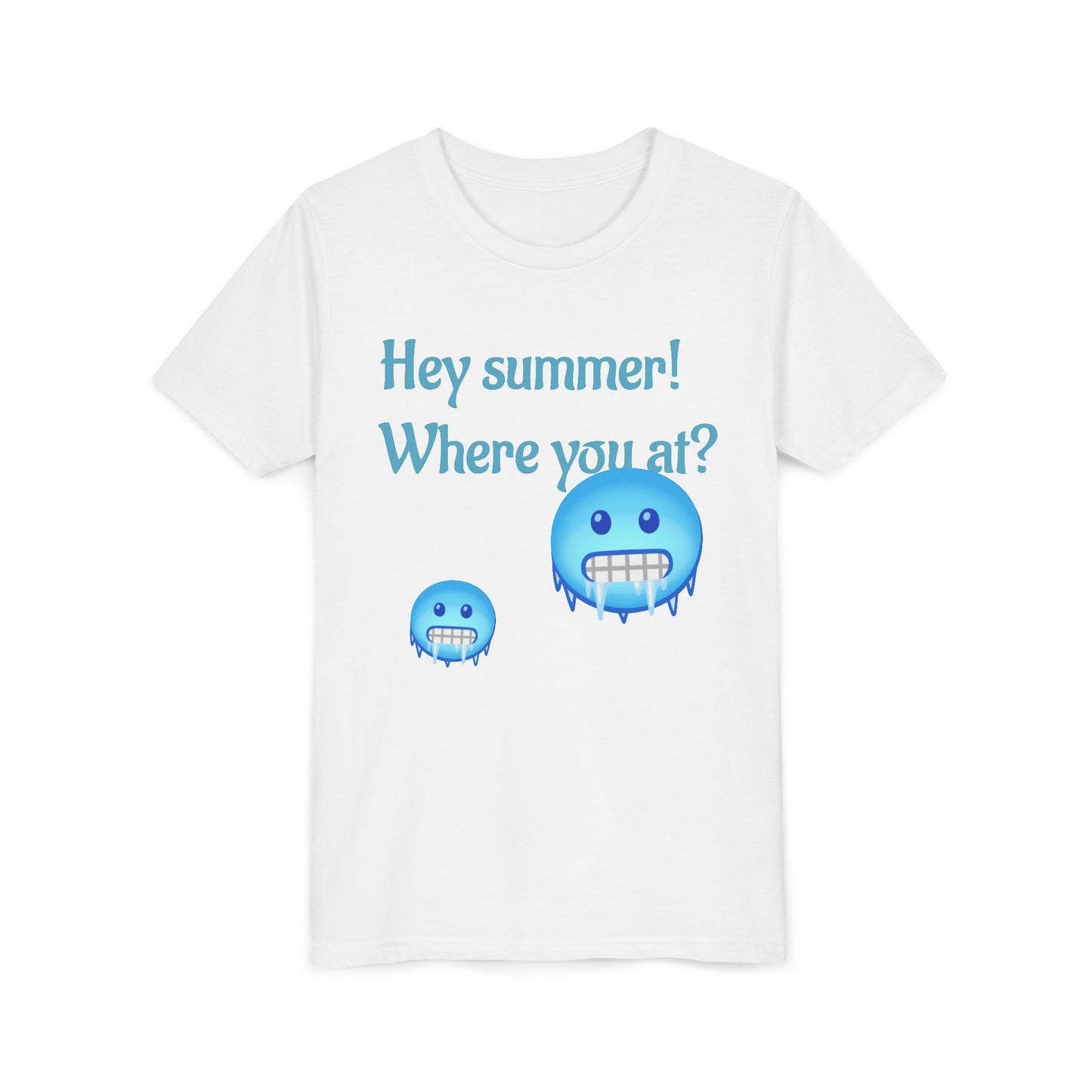 Youth Summer Vibe Tee, Kids Beach Tee