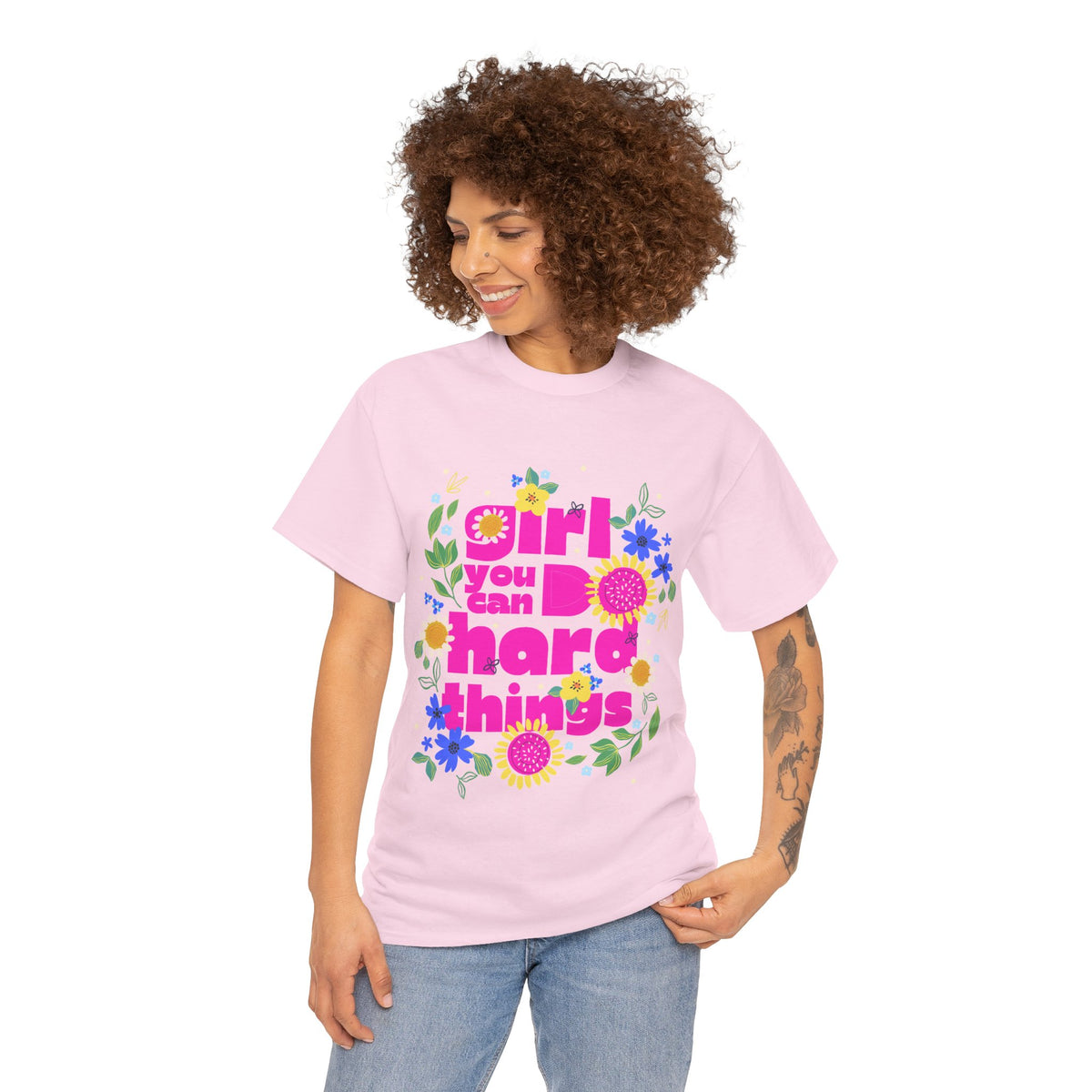 Girl You Can Do Hard Things Tee