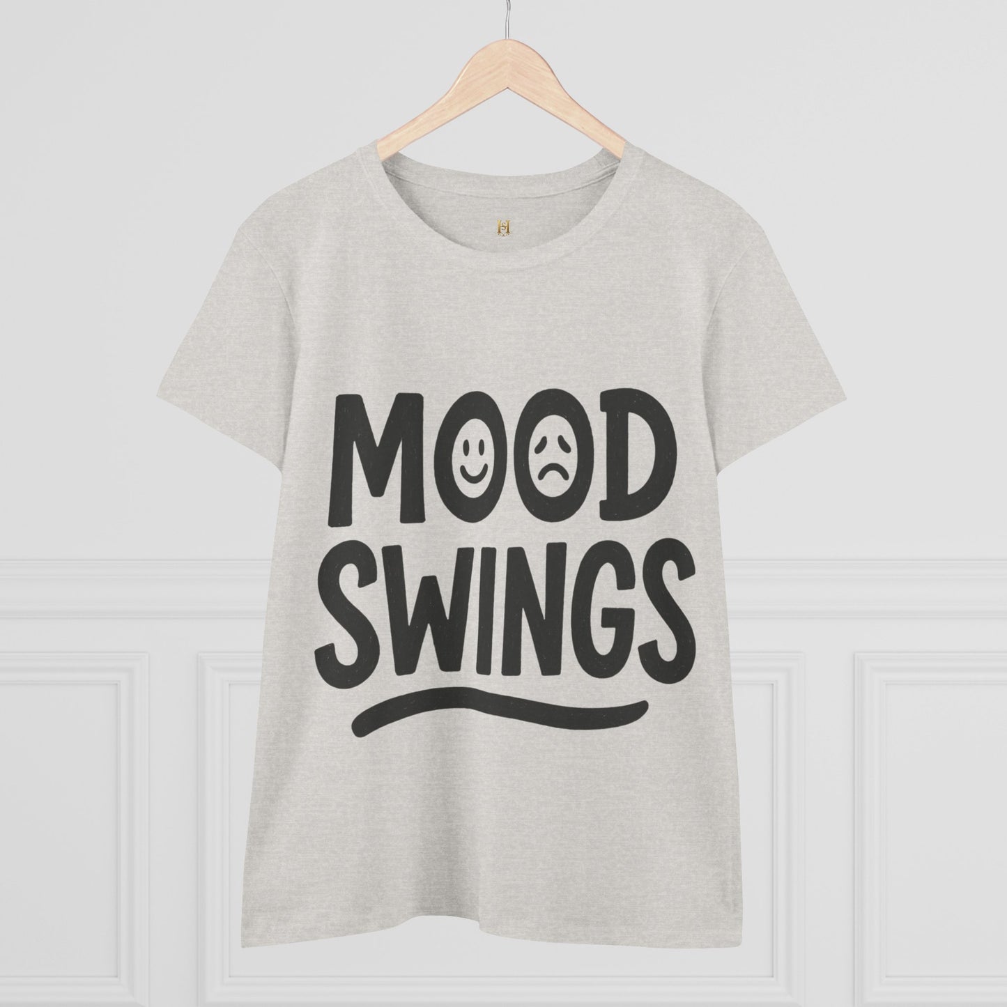 Mood Swings / Emotional Roller Coaster Women's Tee — Funny Mental Health Graphic T-Shirt