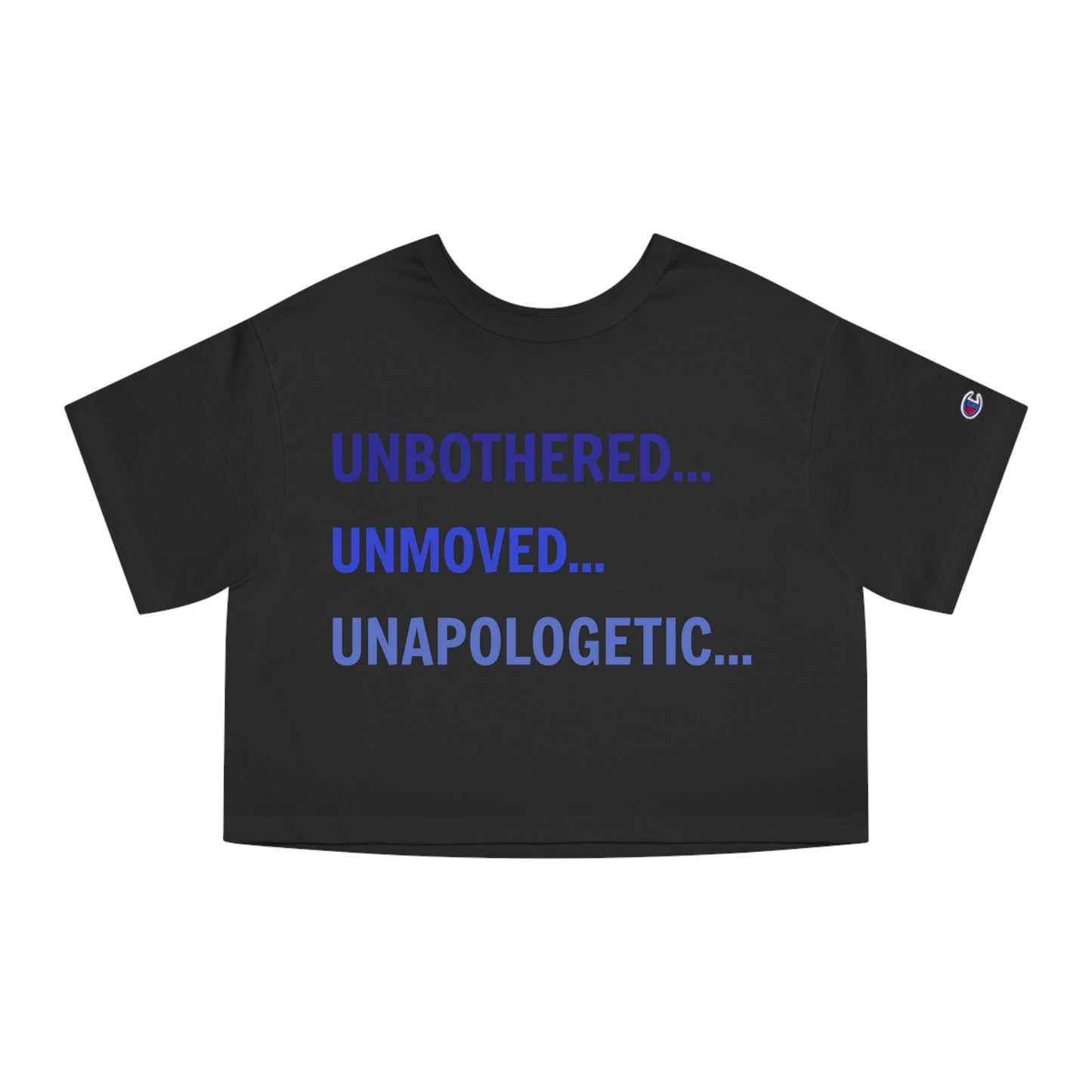 Unbothered Women's Cropped Tee