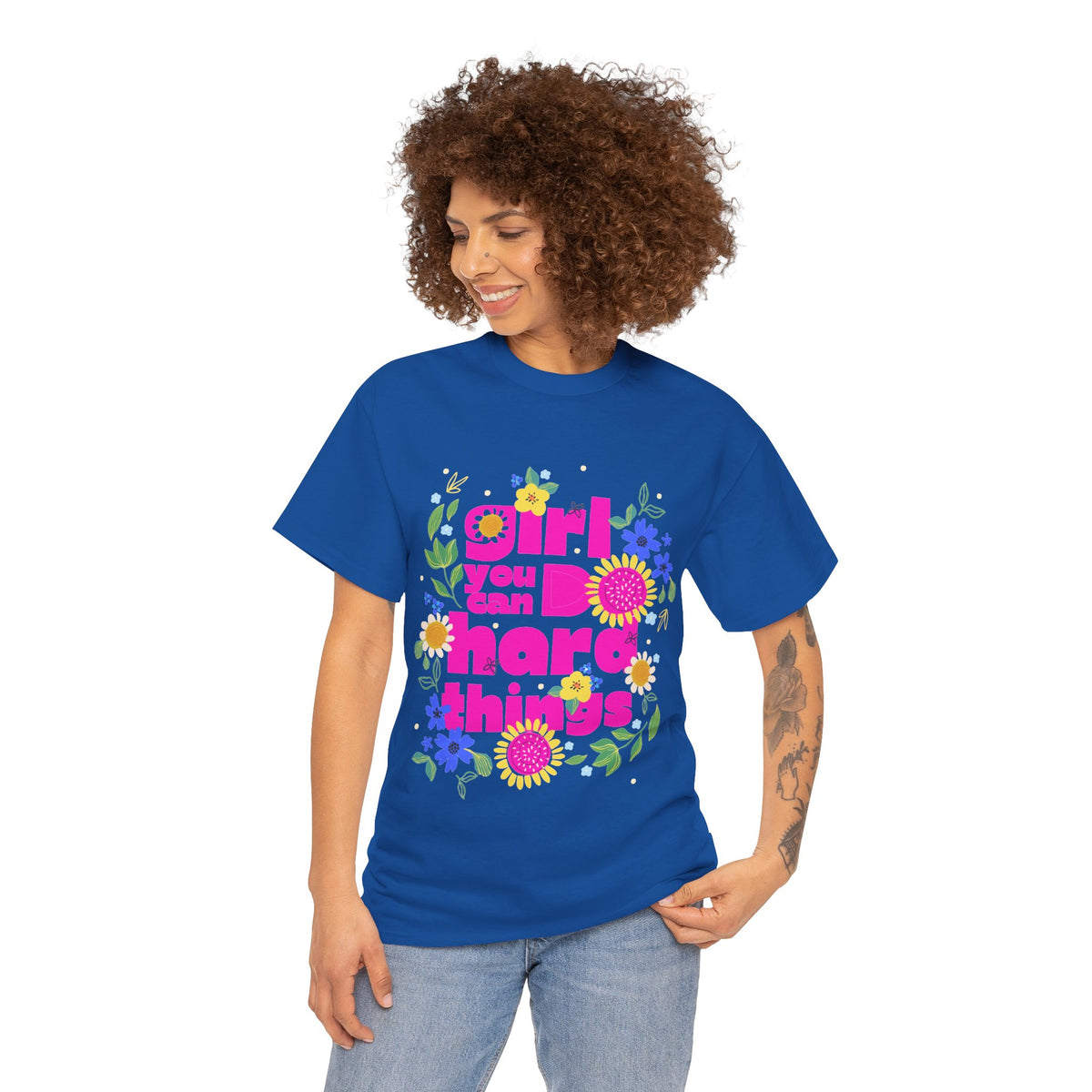 Girl You Can Do Hard Things Tee