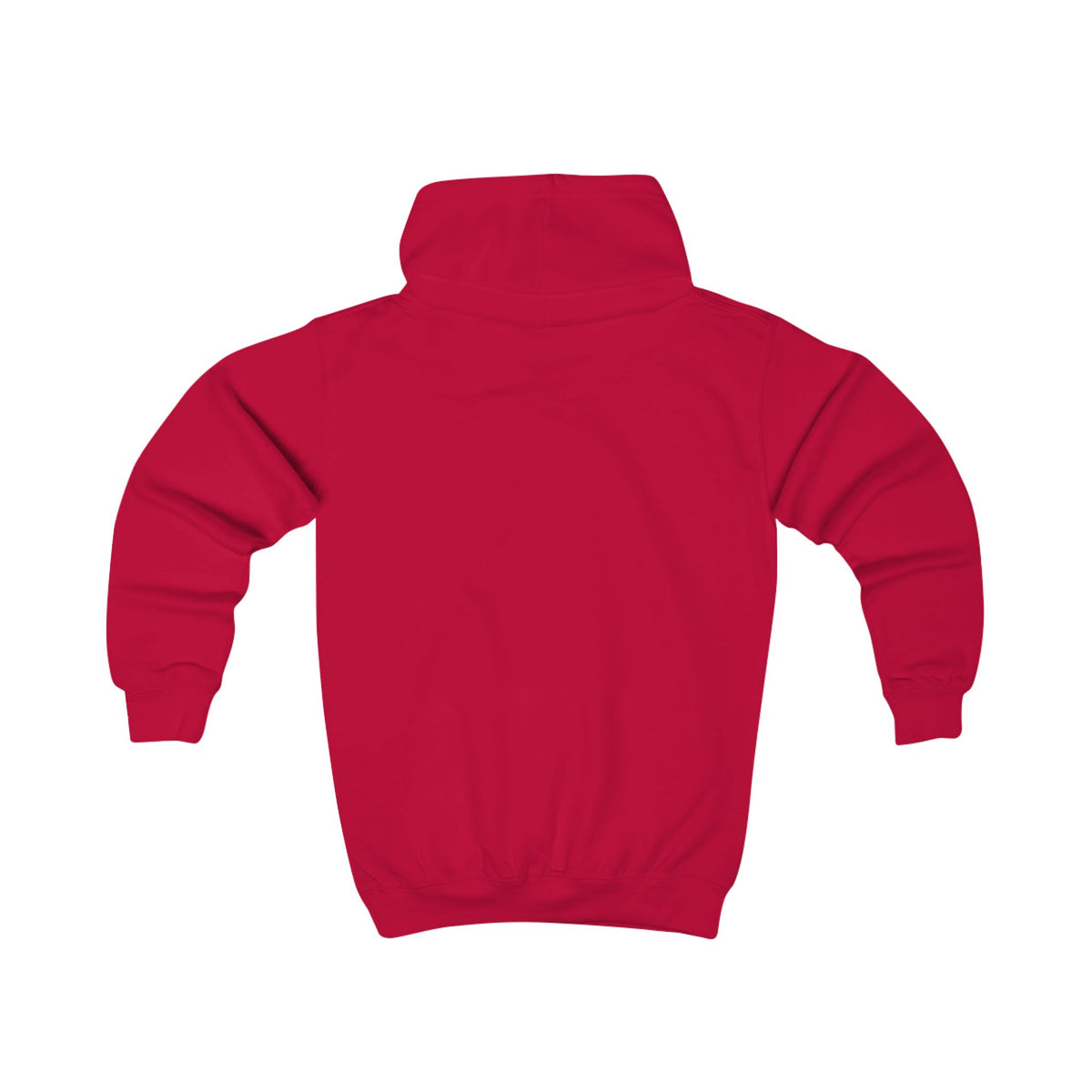 Kids Hoodie - Merry Christmas Wreath Holiday Sweatshirt