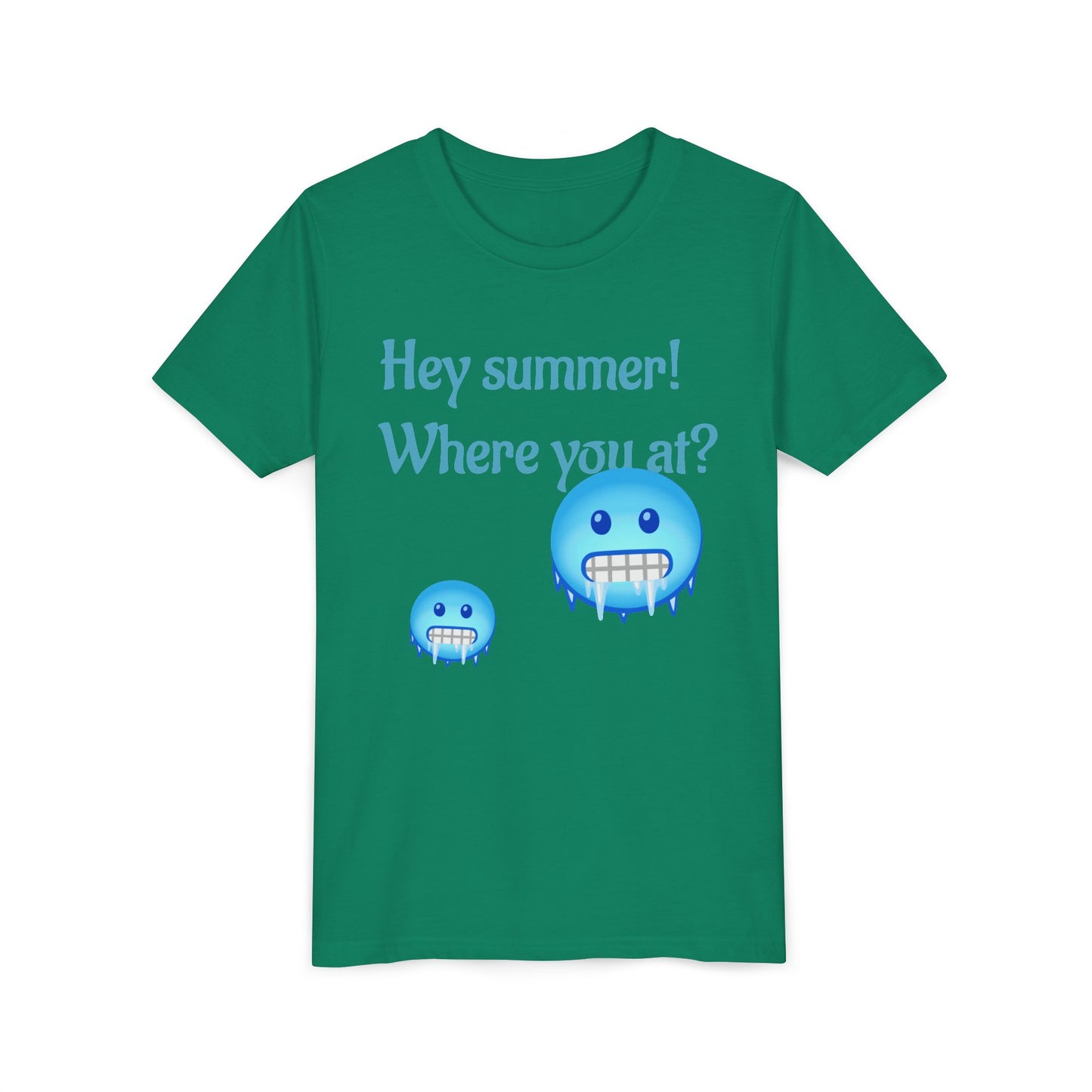 Youth Summer Vibe Tee, Kids Beach Tee