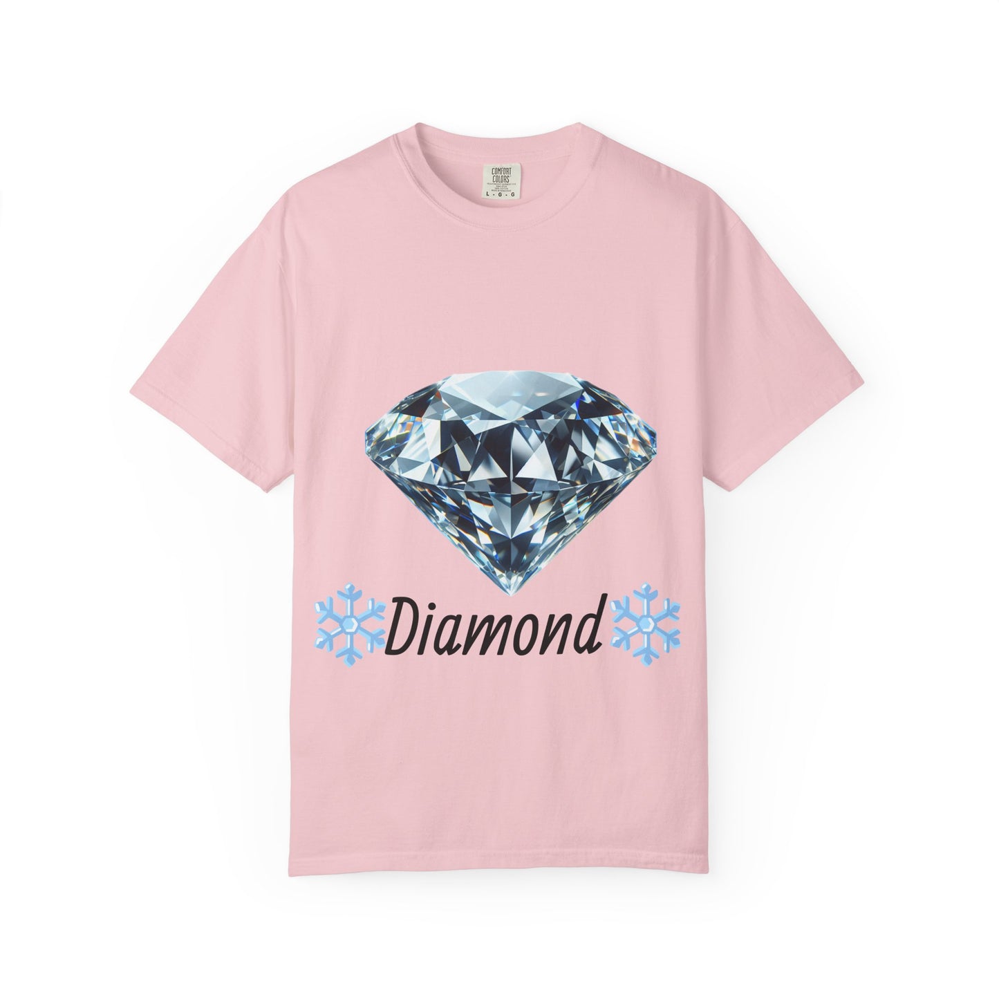 Sparkling Diamond Unisex T-Shirt, Trendy Graphic Tee for Casual Wear, Gift for Birthdays, Parties, Holidays, Fashionable Everyday Style