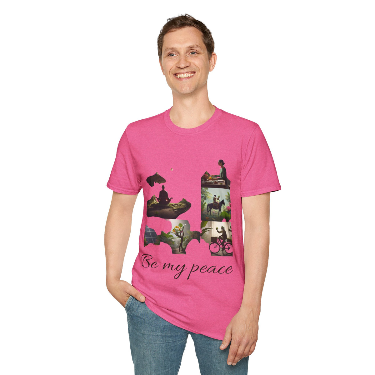 Be My Peace T-Shirt — Calming Nature & Mindfulness Graphic Tee