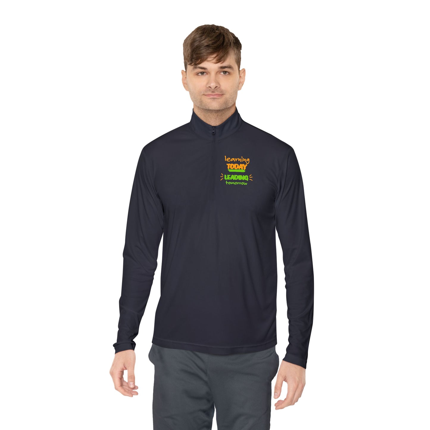 Learning Quarter-Zip Pullover for Growth, Cozy Layer for Teachers, Educational Gift, Study Apparel, Warmth for Classrooms, Perfect for [...]