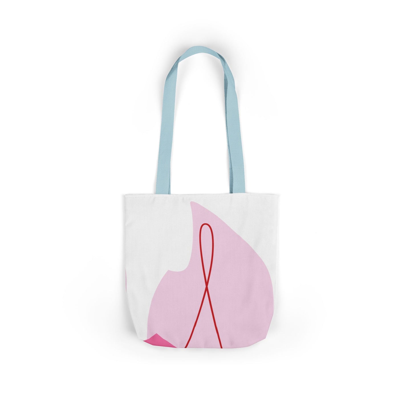 Chic Pink Canvas Tote Bag, Stylish Shopper, Eco-Friendly Gift, Beach Bag, Cute Grocery Bag, Artisan Handbag, Fashion Accessory