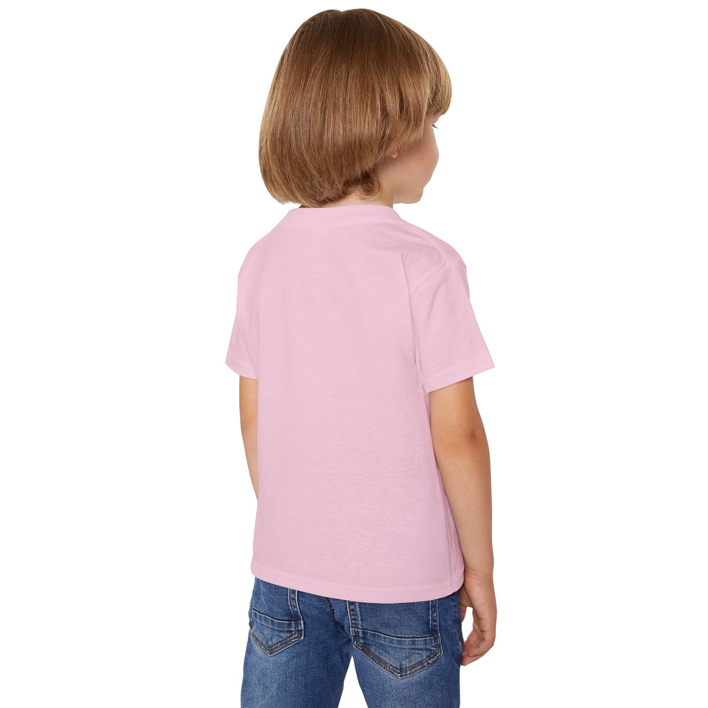 Cute Dolphin Toddler T-shirt, Eco-Friendly Kidswear