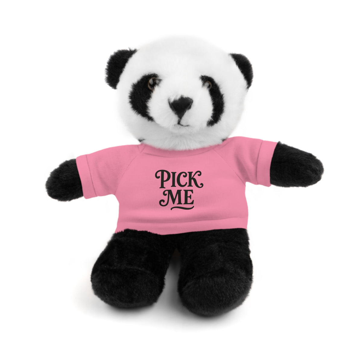 Pick Me Plush Bear with Tee — Cute Stuffed Animal Gift