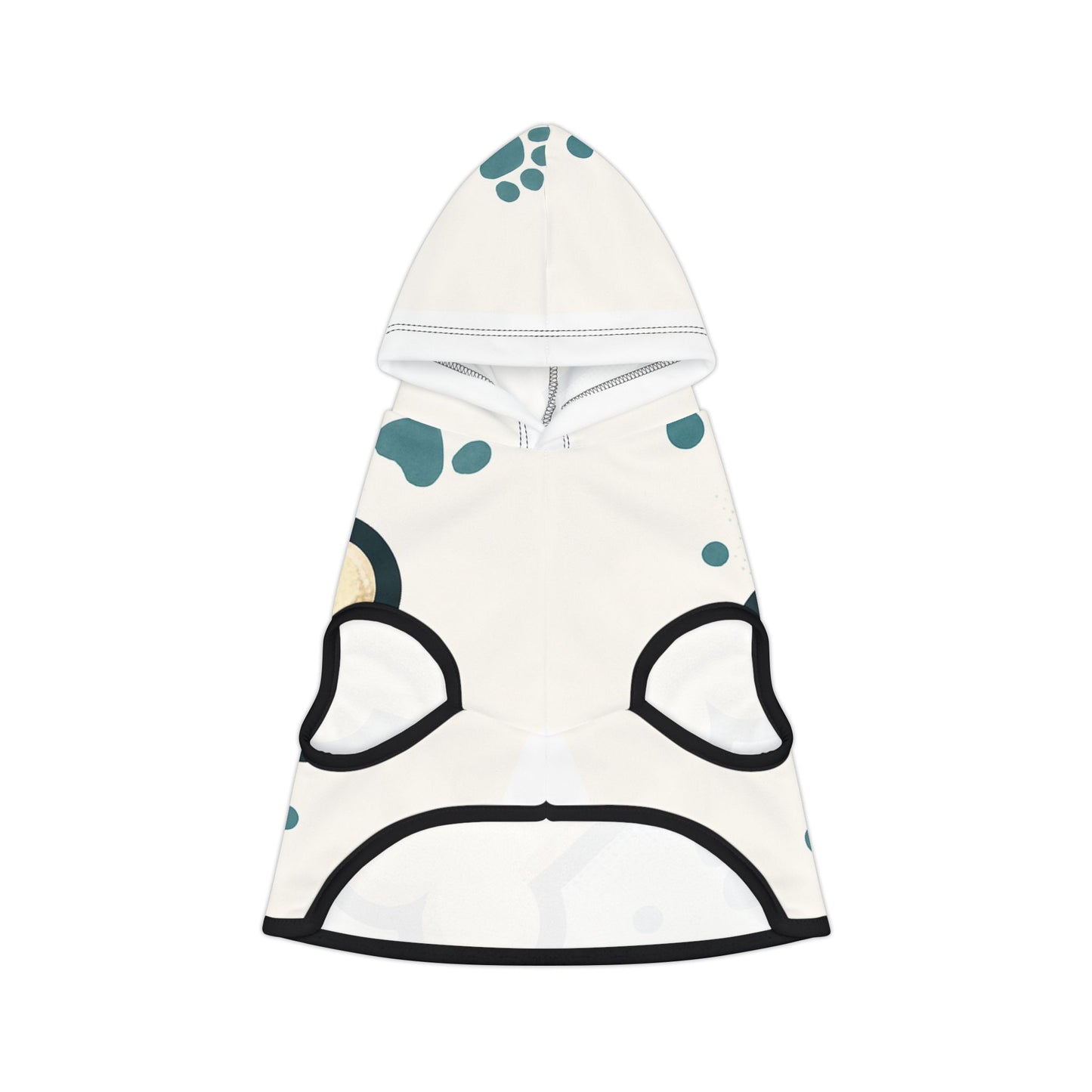 Dog Hoodie — Playful Bones & Paw Print Pet Hoodie