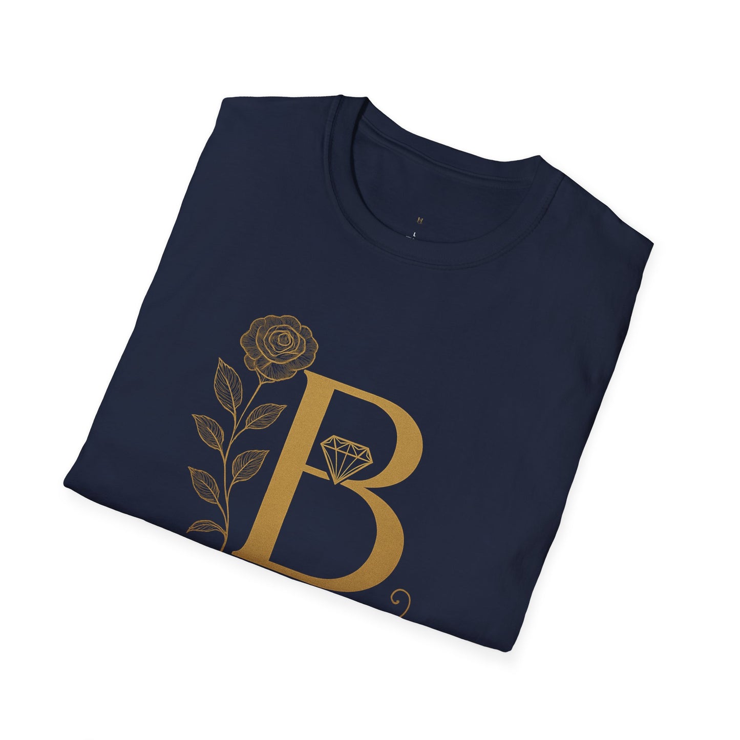 Personalized Floral Monogram T-Shirt, Forever Be Mine Shirt