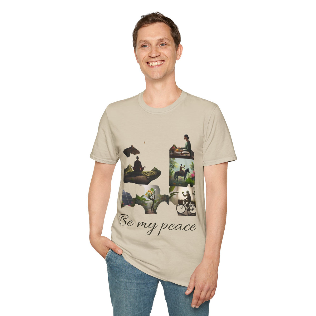 Be My Peace T-Shirt — Calming Nature & Mindfulness Graphic Tee