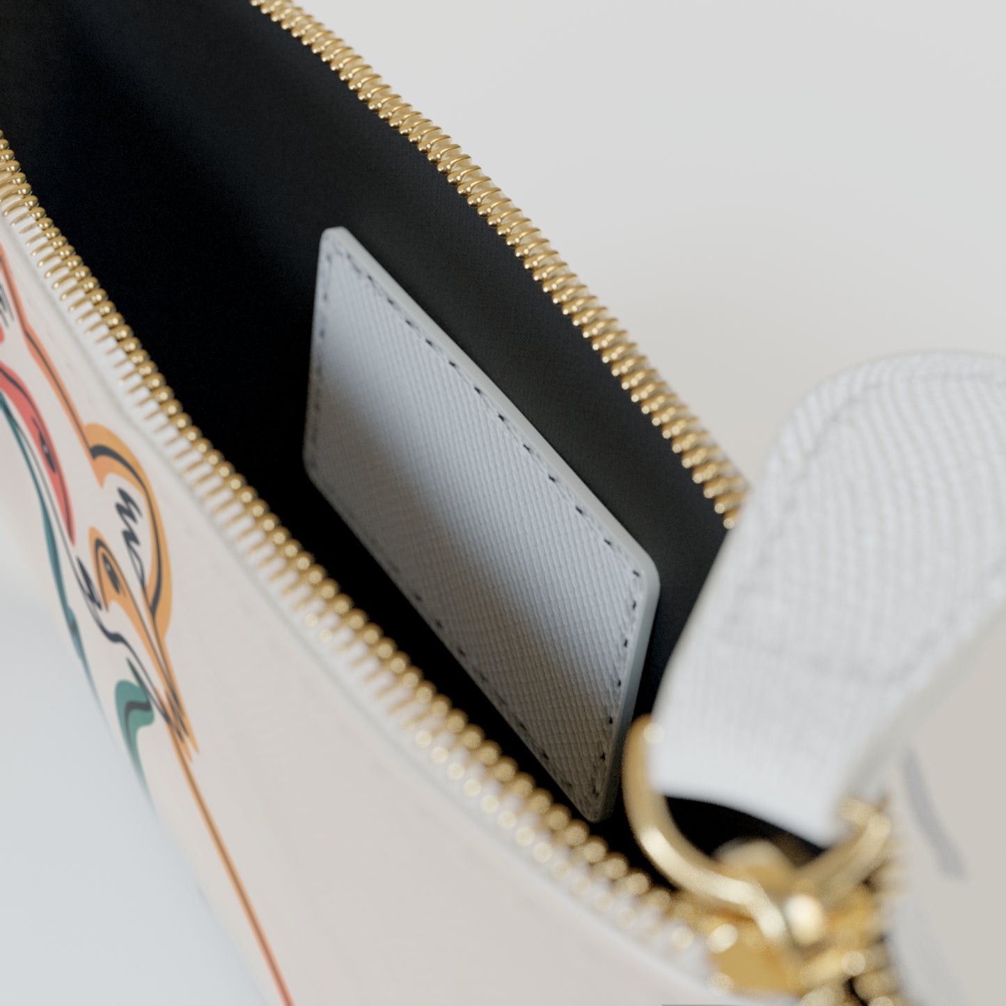 Colorful Fox Mini Clutch Bag - Stylish & Compact Accessory