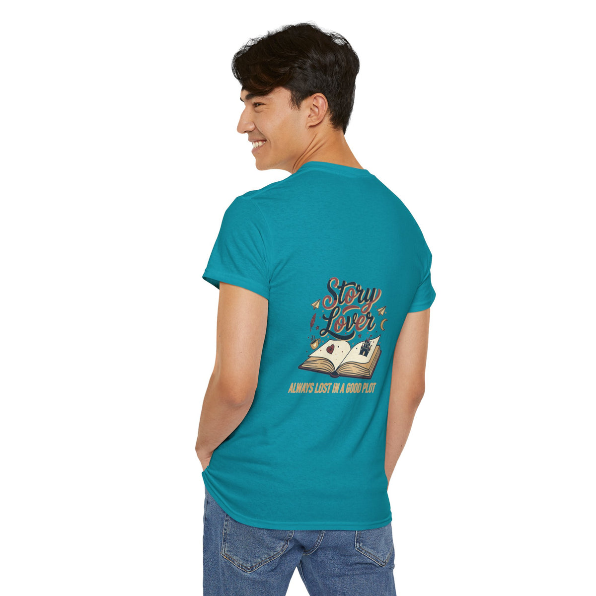 Love Story T-Shirt — 'Love Story' Floral Heart Romance Tee