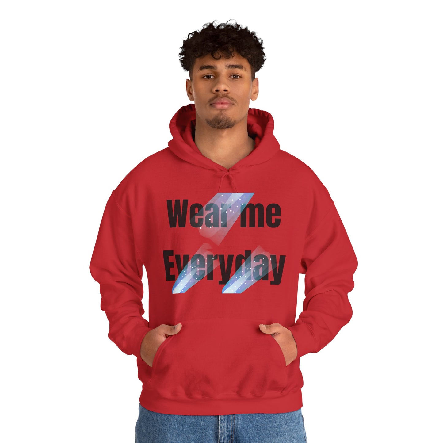 Everyday Wear Unisex Hooded Sweatshirt, Cozy Pullover
