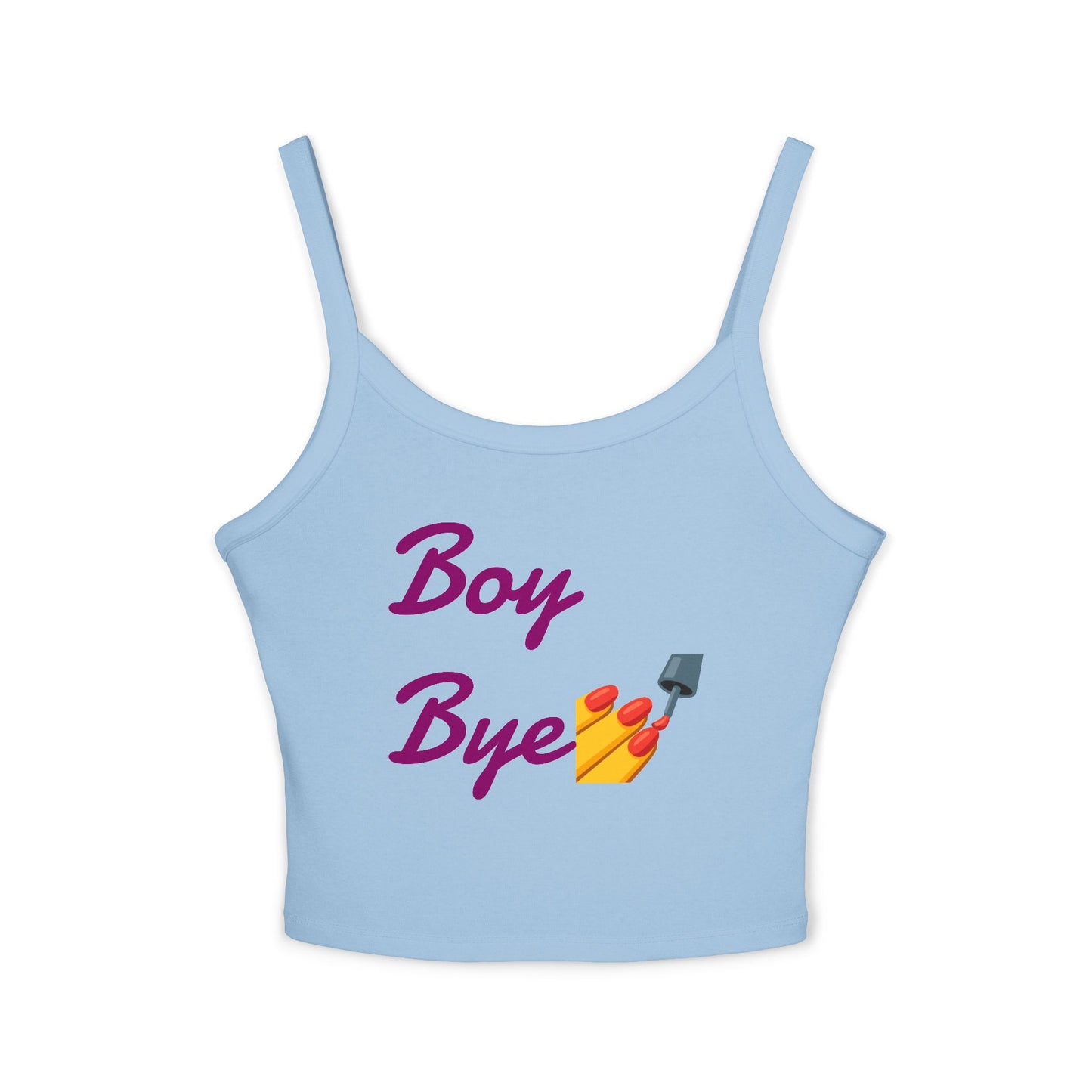 Chic Women's Tank Top with "boy bye"